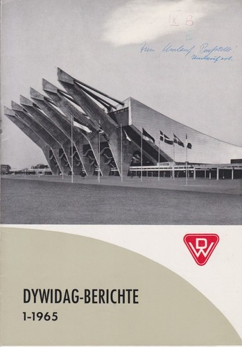 Dywidag berichte heft - dywidag-berichte, 1