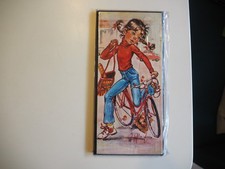 Vintage Jolylle Kinderbilder, Holz, 25 cm x 12 cm, Bild 9