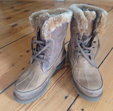 Damen Winterstiefel mit Fell