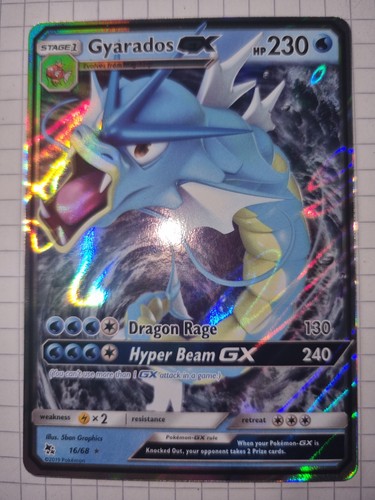 Pokémonkarte garados 68 - pokémonkarte, gx