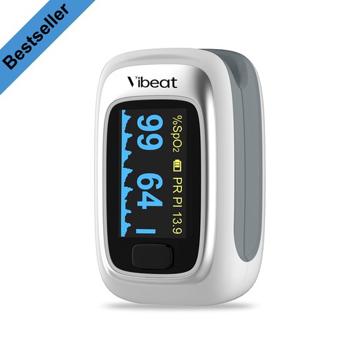 Pulsoxymeter finger puls - finger,