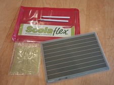 SCOLAFLEX Schülertafel L1A LIN 1 + kariert 7mm, im SET