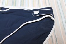 Bikinihose blau mit Knöpfen