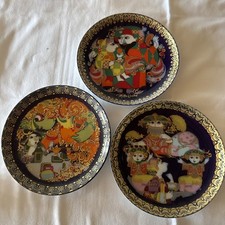 Rosenthal Wandteller von BjörnWiinblad "Aladin und die Wunderlampe " 3 Stück