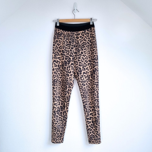 Zara leggings leopardenmuster - zara,