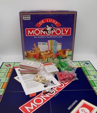 Monopoly De Luxe Edition Parker Familienspiel Gesellschaftsspiel unbespielt