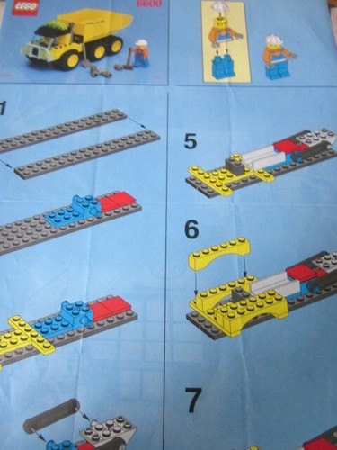 Lego 6600 muldenkipper - lego,