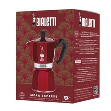 Bialetti - Deco Glamour - Moka Express 6tz Red 270ml 9,1oz