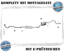 Auspuffanlage Daihatsu Cuore