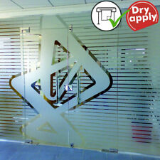 Milchglasfolie 11€/m² Glasdekorfolie Blasenfrei Luftkanäle selbstklebend EL300