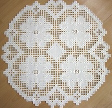 Handarbeit Hardanger Rund