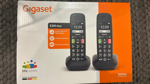 Gigaset e290 duo schnurloses - gigaset,