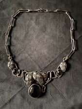 Collier Silber Jugendstil Artdeco