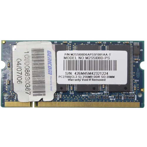 Gericom m2s5i08d 256mb - gericom, m2s5i08d-ps