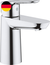 GROHE Bauedge, Waschtischarmatur, Wassersparend (Wasserhahn Für Das Bad, 15Cm Ho