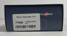 Tillig 77049 H0 Offener Güterwagen Omk Ep. I K.Sächs.Sts.E.B.