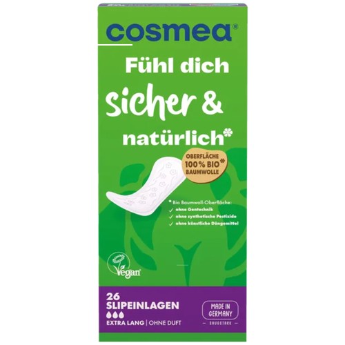 Cosmea bio slipeinlagen - cosmea,