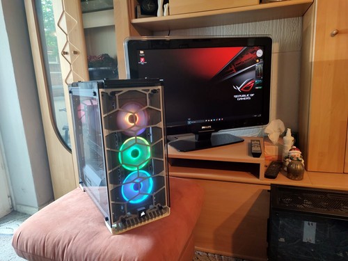 Vollglas rgb corsair - rgb, i7