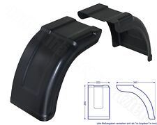 AL-KO / ALKO Kunststoff Tandemkotflügel Kurzkotflügel geteilt PLUS 223x340mm