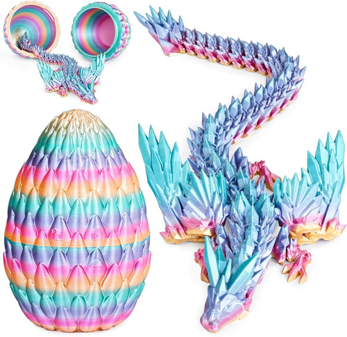 Gedruckte drachen eier - eier, mit
