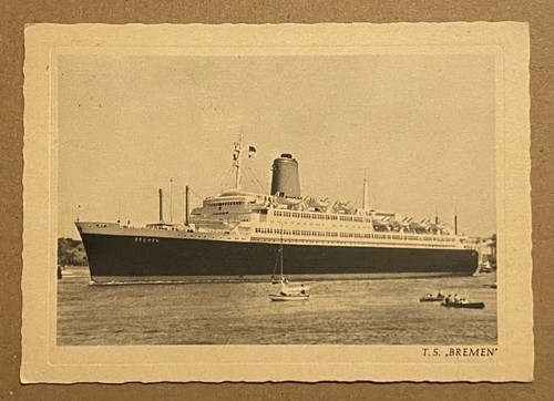 Passagierschiff bremen - t.s.,