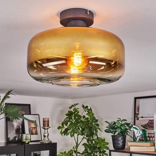 Schwarze deckenlampe - schwarze, im