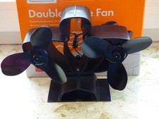 vonhaus Double Stove Fan Wärmeverteilung Ofenrohr