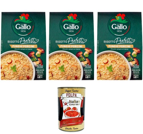 Gallo risotto perfetto - gallo, funghi
