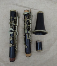 Alte  Klarinette Gebrüder Mönnig Markneukirchen