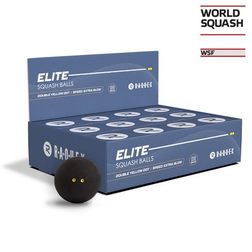 Raquex squashkugeln double - raquex,