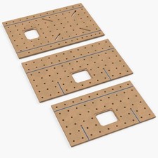Lochrasterplatte MDF für