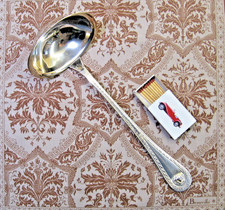 Schöpfkelle, Suppenschöpfer, Rosenthal Versace MEDUSA 150g versilbert  #B2302