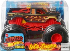 Hot Wheels Monstertruck Socal Crusher 1:24 Monster-Truck mit großen Rädern JCC86