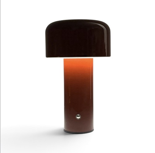 Designlampe braun pilzlampe - designlampe,