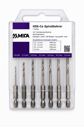Bit bohrer set - bohrer, teilig