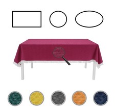 Gartentischdecke mit Fransen