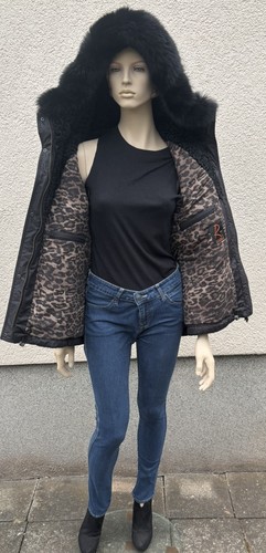 Swakara persianer parka - parka, mit