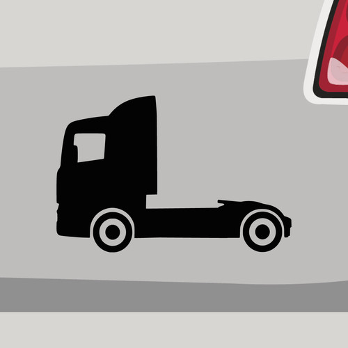 Aufkleber lkw zugmaschine - aufkleber,