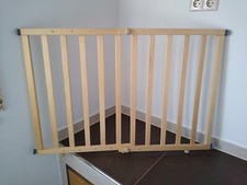 Roba Türschutzgitter Treppengitter mit Schichtholz Multiplex Buche Dekor 63-114