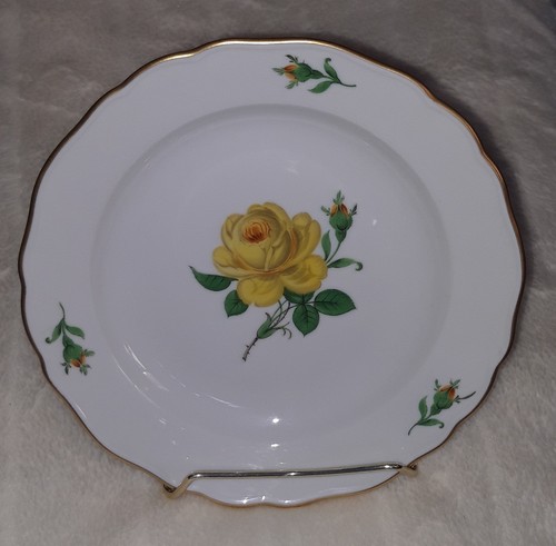 Meissen teller gelbe - meissen,