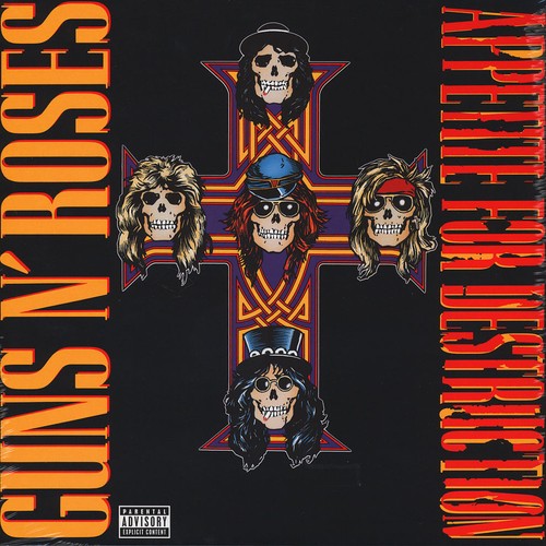 Guns roses appetite for - guns,