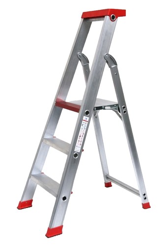 Alu profi stehleiter - alu-profi-stehleiter, 3-stufig