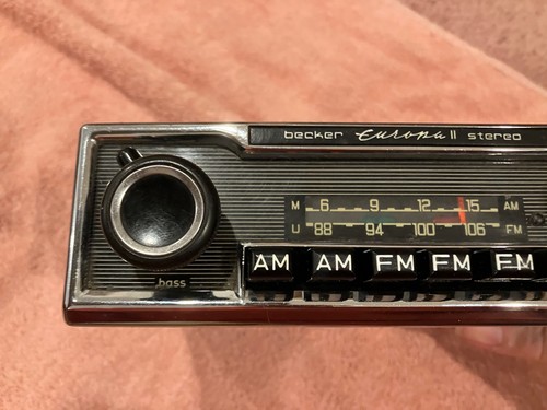 Becker europa vintage stereo - europa,