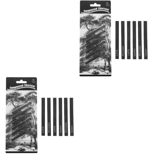 Pack holzkohlestäbe - ,
