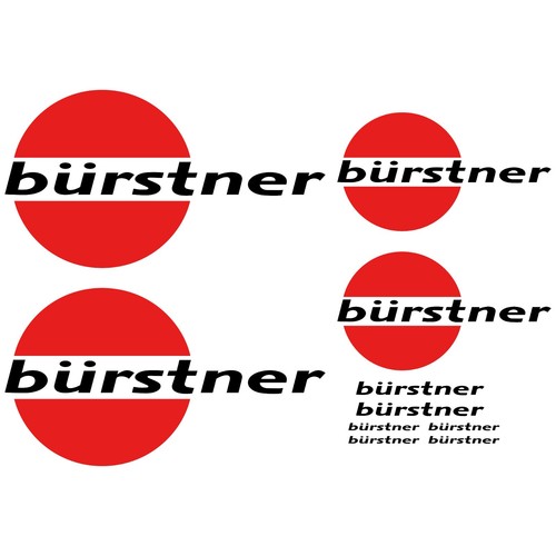 Bürstner aufkleber sticker - xl,