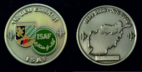 Coin bundeswehr deu - bundeswehr, 16.deu