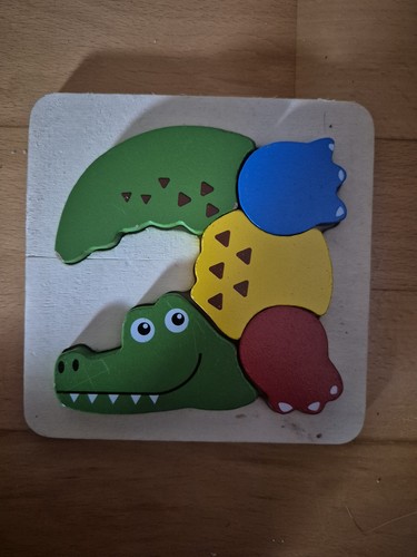 Holzpuzzle krokodil kuniboo - holzpuzzle,