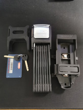 ABUS Bordo 6000KA Alarm 120cm mit Fahrradschlosshalterung