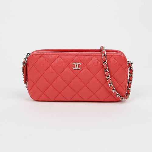 Chanel double zip woc - double,