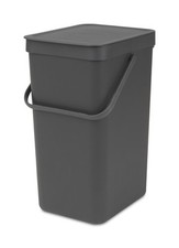 Brabantia abfalleimer sort - abfalleimer,